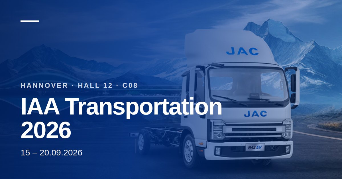 JAC și Grădinariu la IAA Transportation 2026, Hannover: ce am arătat și ce urmează
