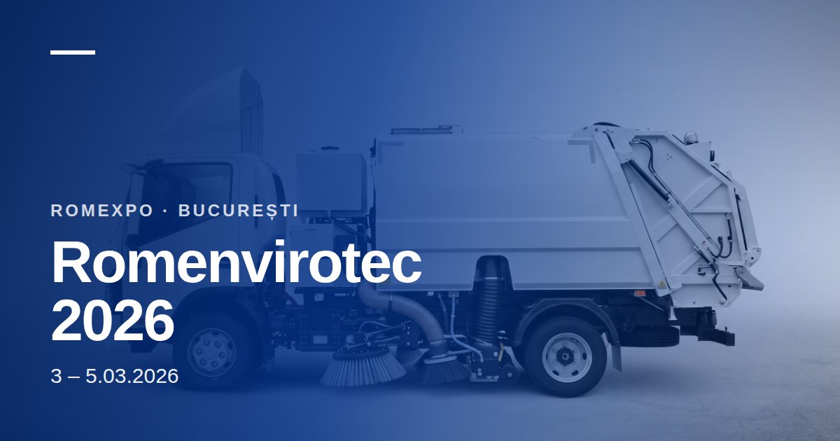 Romenvirotec 2026: ce caută primăriile și operatorii de salubritate la un camion electric